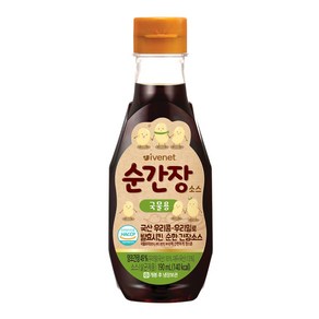아이배냇 순 간장소스 국물용, 순간장(국물용), 190ml, 1개