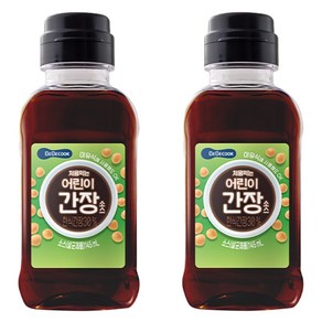 베베쿡 처음먹는 어린이 간장소스, 한식 간장, 145ml, 2개