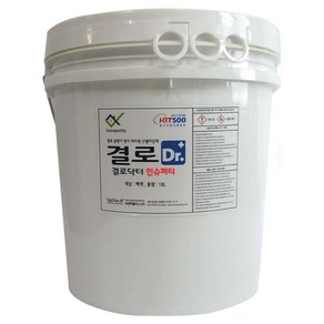 결로닥터18L+플라스틱헤라포함 베란다탄성코트 대용제품 곰팡이방지 결로방지 세라믹단열재 규조토 단열퍼티, 1개