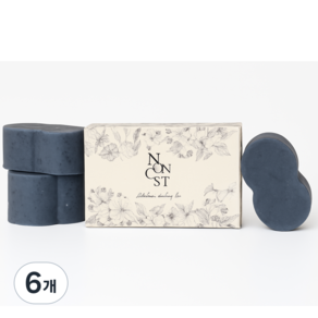논코스트 베이킹소다 설거지 비누, 6개, 130g