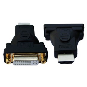 대원TMT DVI(암)-HDMI(수) 변환젠더 모니터 컴퓨터