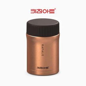 키친아트 골드메탈 보온죽통 보온도시락 이유식통, 430ml, 1개