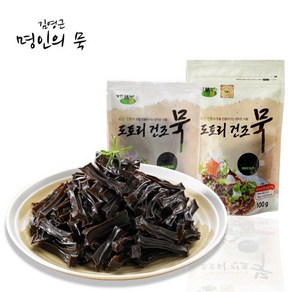 명인의묵 국산도토리건조묵, 50g, 3개
