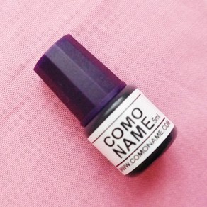 꼬모네임 리필잉크 수성용5mL 스탬프잉크/패드, 보라, 1개