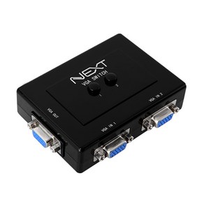 이지넷유비쿼터스 NEXT-2402VSW 2대1 VGA 모니터 선택기, 1개