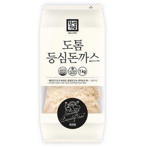 [본사직영/한성기업] 도톰등심돈까스 1kg, 1개