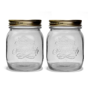 보르미올리 스테지오니 유리저장병, 700ml, 2개