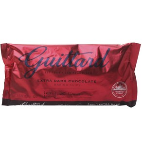Guittad 엑스트라 다크 초콜릿 베이킹 칩, 326g, 1개