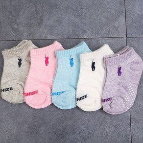 예쁘니양말 (165)-폴로갑종망사커즈5족SET 유아동양말 질이 너무 좋아요
