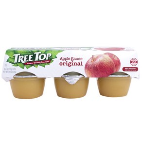 Tee Top 애플 소스 오리지널, 113g, 6개