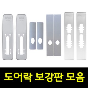 게이트맨 삼성 코맥스 도어락 보강판 모음, 1개, 무타공보강판(대)