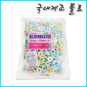 라이온제과 후레쉬아이스민트 500g, 1개