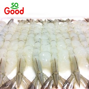 쏘굿 깨끗하게 손질 된 노바시새우 [호텔용 왕사이즈~일반 사이즈까지 왕특대], 5개, 300g(30미)