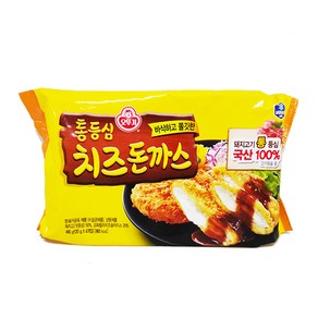오뚜기 통등심 치즈등심돈까스 480g(아이스박스포장), 1개, 480g