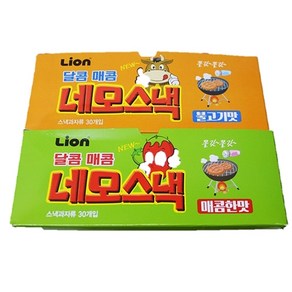 라이온 네모스낵 불고기맛, 390g, 1개