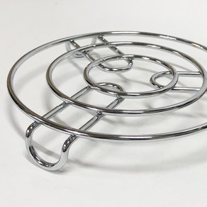 미지 스틸 원형 냄비받침(16cm) 받침대 스틸받침, 1개