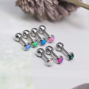 매드킨 [PN-038] 오팔인터널바벨 4mm 피어싱