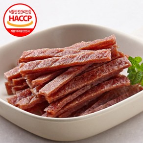 친환경팔도 [HACCP 인증] 홍대감 안심육포 10봉(매운맛 순한맛), 10개