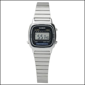 타임플래닛 CASIO LA670WA-1D 카시오 시계 메탈밴드