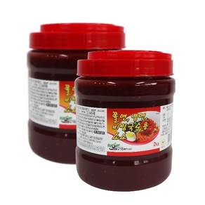뉴그린 쫄면 냉면 비빔국수용소스2kg 6개 1박스, 2kg