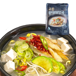 교동 황태해장국, 500g, 15개