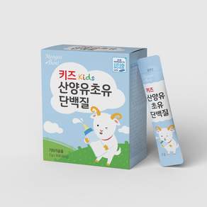 키즈 산양유초유단백질 어린이단백질 유아 청소년, 60g, 1박스