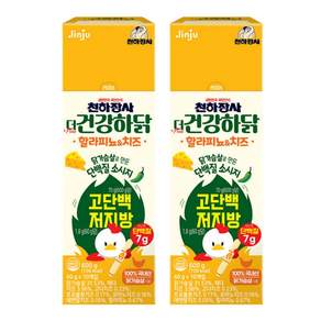 단백질 닭가슴살 할라피뇨 치즈맛소시지 600g(60gx10개입)2곽, 600g, 2개