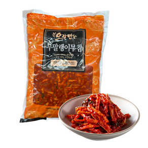 오감만찬 무말랭이 대용량 수입산, 4kg, 1개
