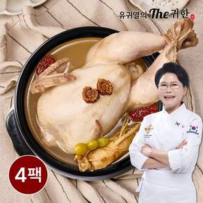 유귀열 명장 삼계탕 1kg, 4개
