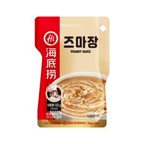 하이디라오 즈마장 (마라훠궈 디핑소스 땅콩소스), 1개, 120g