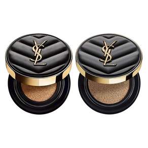 입생로랑 엉크르 드 뽀 쿠튀르 쿠션 파운데이션 미니 20호 5g + 엉크르 드 포 르 쿠션 #B20 14g, -, 1개