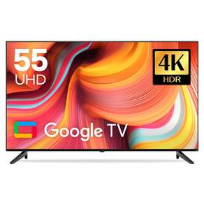 10년AS보장 25년형 아바 스마트 PRO 139cm(55인치) AI 구글TV 1등급 IPS 4K UHD 티비, 고객직접설치, 스탠드형, 자가설치, 55인치