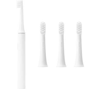 샤오미 소닉 일렉트릭 전동 칫솔 T100, 화이트 + 칫솔모, 1개