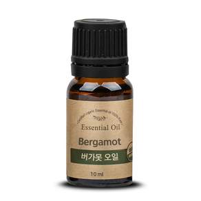 퓨어스 유기농 버가못 에센셜오일 10ml, 1개