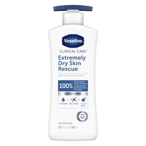바세린 클리니컬 케어 익스트림리 드라이 스킨 레스큐 바디 로션, 1개, 400ml