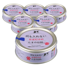 타마의전설 고양이 간식 캔, 6개, 70g, 고등어