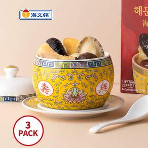 간편 보양식 프리미엄 해산물 불도장, 3개, 240g