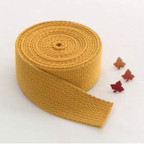 패션스타트 코튼 가방끈 스트랩 줄 에코백 컬러 웨이빙끈 25mm 1롤 (900cm)