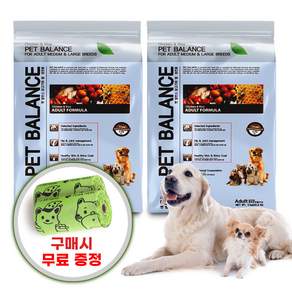 펫발란스 닭고기와 쌀 강아지 사료 대용량( 5Kg+5kg), 5kg, 2개