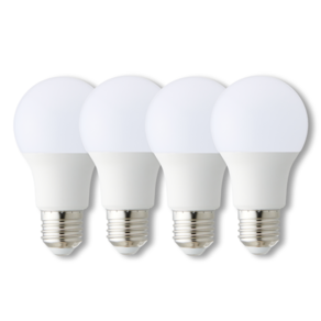 히포 LED 전구 램프 4개 묶음 히포LED 벌브 전구 8W 10W 12W 14W 18W E26, 히포 LED 램프 12W(4개묶음), 1세트, 주광색