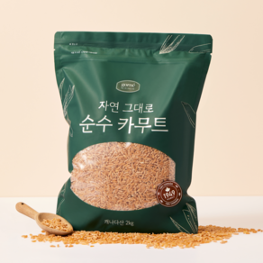 자연그대로 순수 카무트 2kg 고르네 캐나다산 호라산밀, 1개