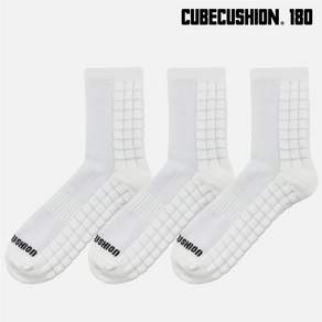 큐브쿠션 180 중목 화이트 3팩, 3개