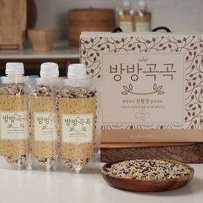 유기농 방방곡곡 잡곡 혼합 선물 세트 유아 어린이 이유식, 유기농 섞어잡곡 세트(200g x 5팩), 1세트