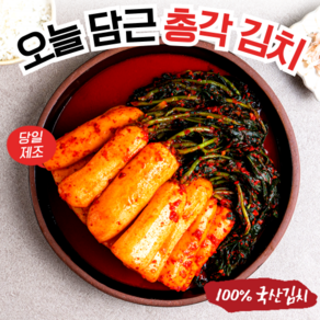 (정순푸드) 당일제조 전라도식 알타리 총각김치, 1개, 2kg