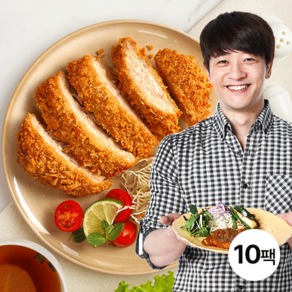 알렉스 돈까스 10팩+거치대1개(소스x), 10개, 120g