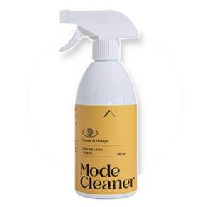모드 클리너 다목적 세정제 주방 욕실 가구 청소 물때 손자국 먼지 480ml, 1개, 레몬오렌지