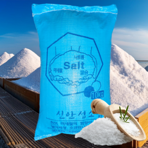 빅오션 신안 소금 10kg 국산 천일염 100% 굵은소금 신안소금, 1개