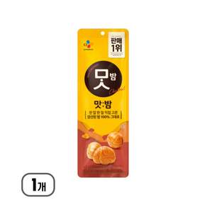CJ 유기농 맛밤, 42g, 4개