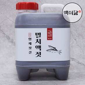 강경형제젓갈 멸치액젓 원액 국산멸치액젓 100%, 1개, 5kg