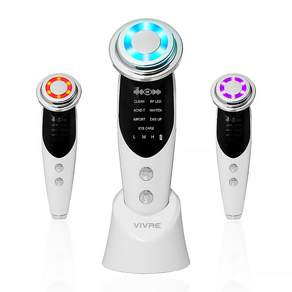 2025년형 갈바닉 고주파 마사지기 쿨링 피부 얼굴 토탈케어 뷰티디바이스, VGM12000, 혼합색상